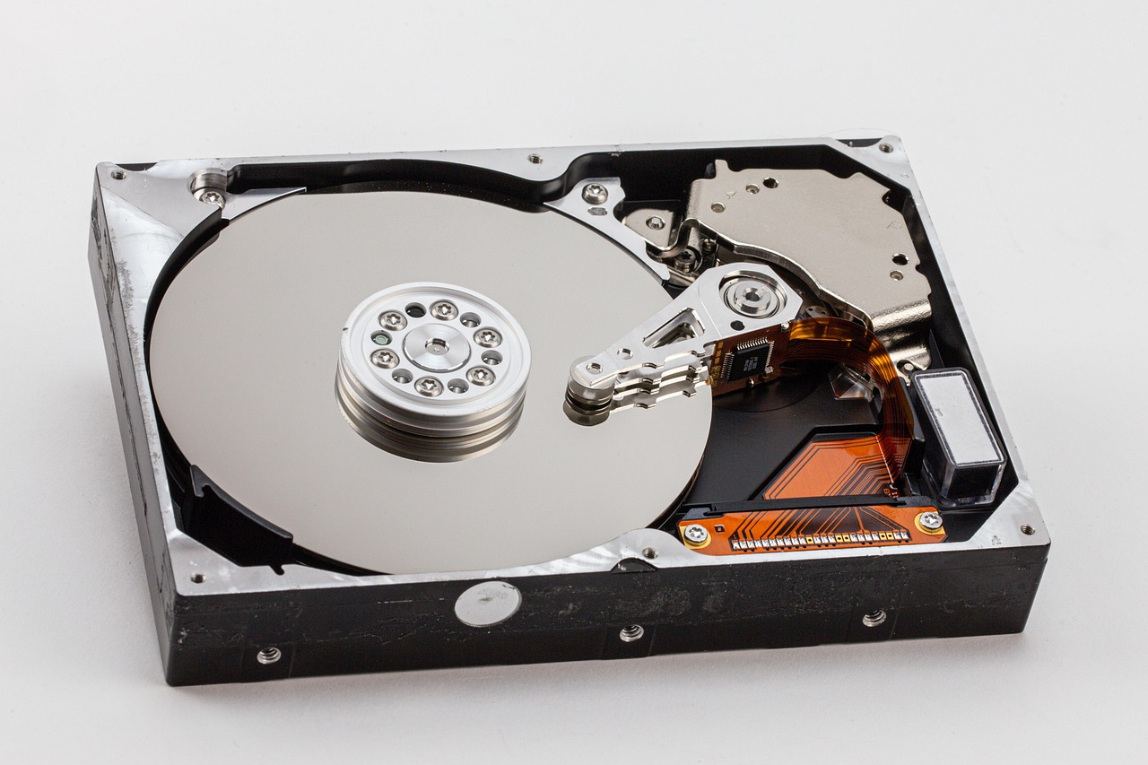 A hard disk drive